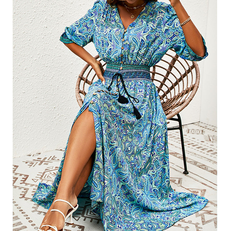 Josiane | Maxi Sukienka Breeze w Stentøj