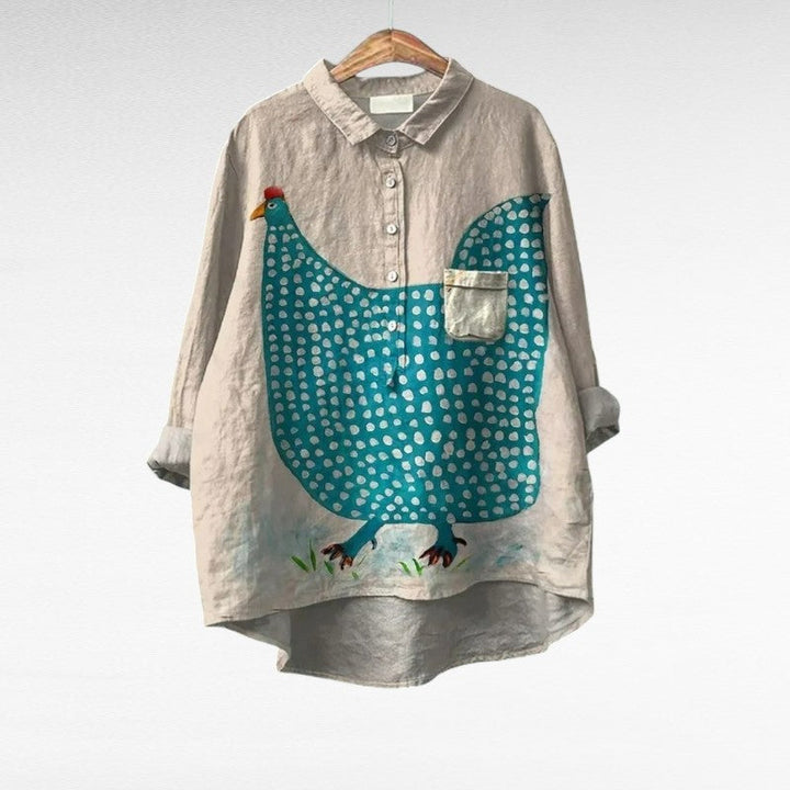 Bella Butik® | Modna Vintage Bluzka