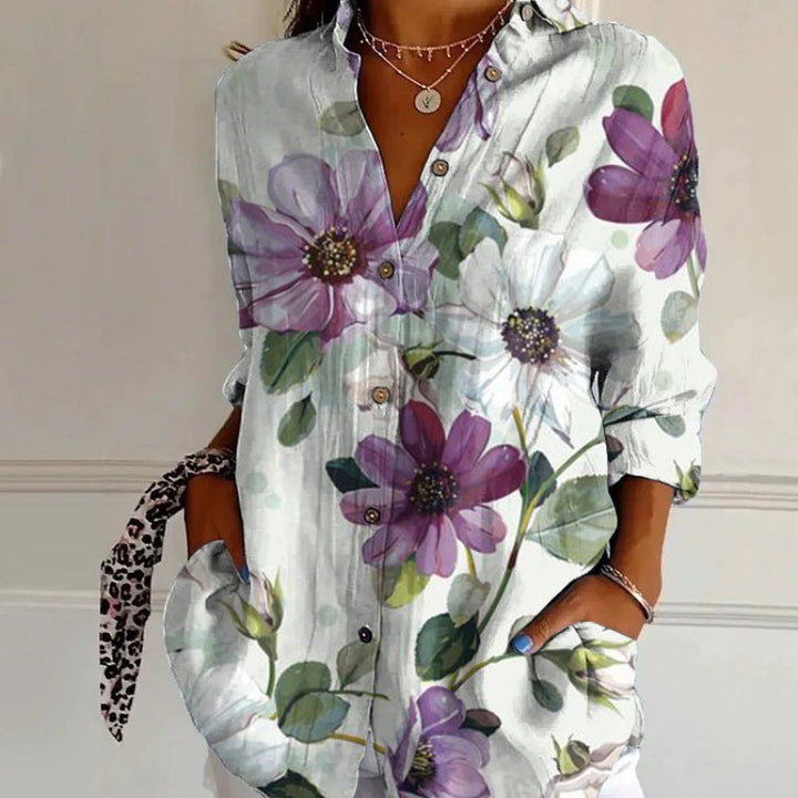Diane | Elegancka artystyczna bluzka