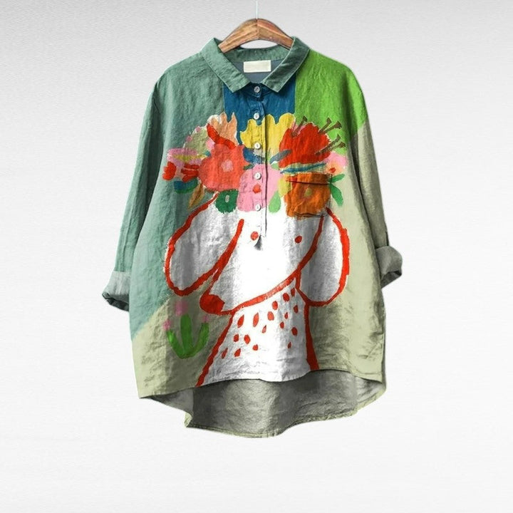 Bella Butik® | Modna Vintage Bluzka