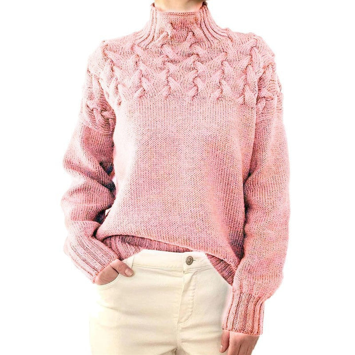 Bridget | Sweter z golfem z kaszmiru