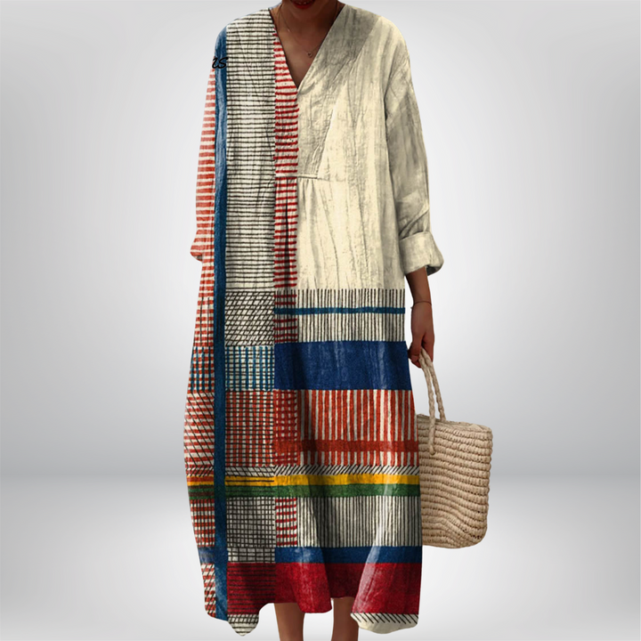 Rivka | Sukienka Patchwork