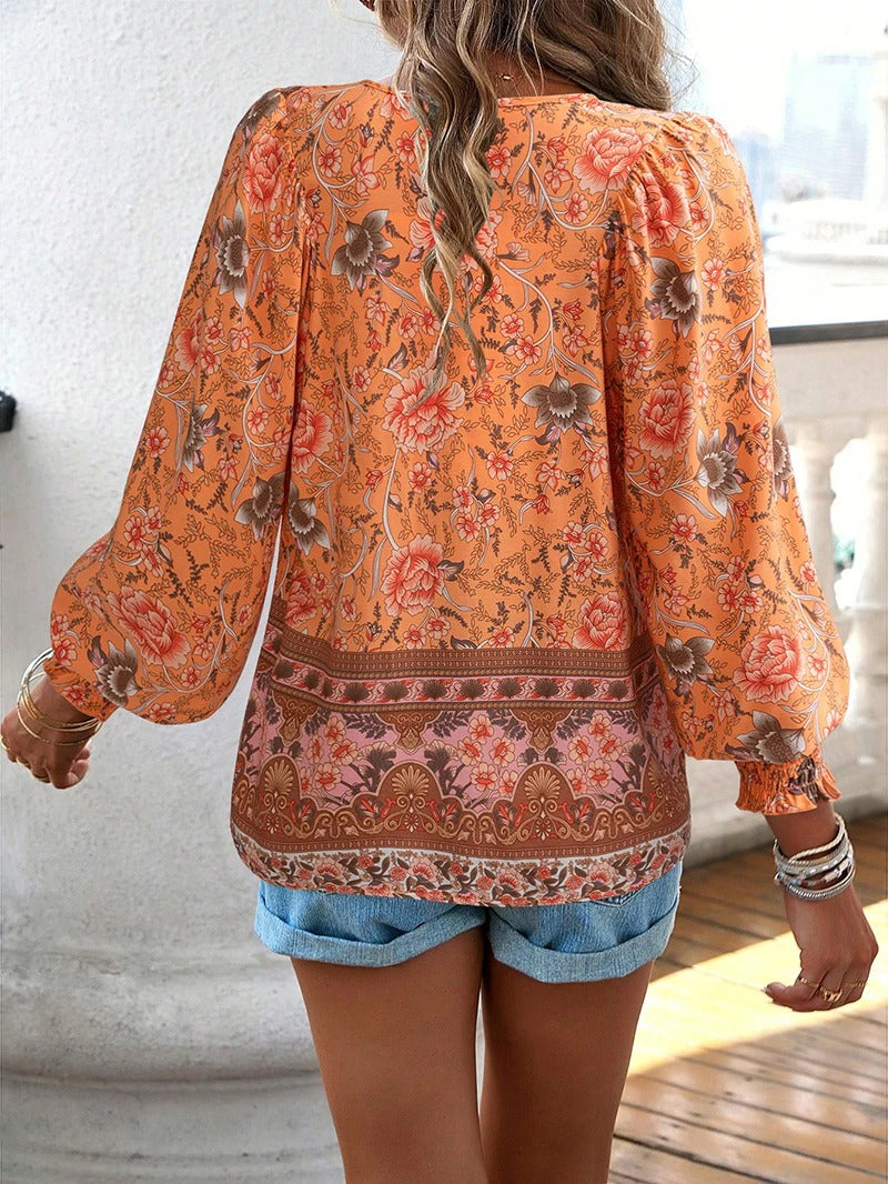Arya | Bluzka Paysanne Boho Blossom